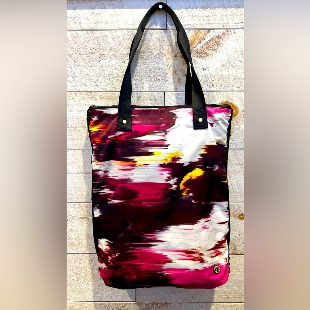 lululemon athletica Multicolor “Bring it Om” Tote Bag
